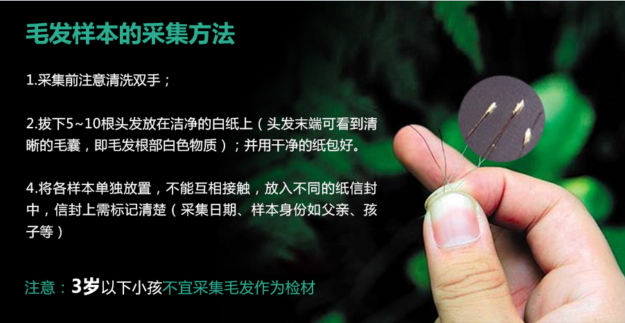惠州亲子鉴定采样